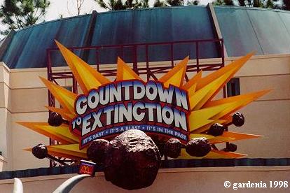 Countdown to Extinction Sign