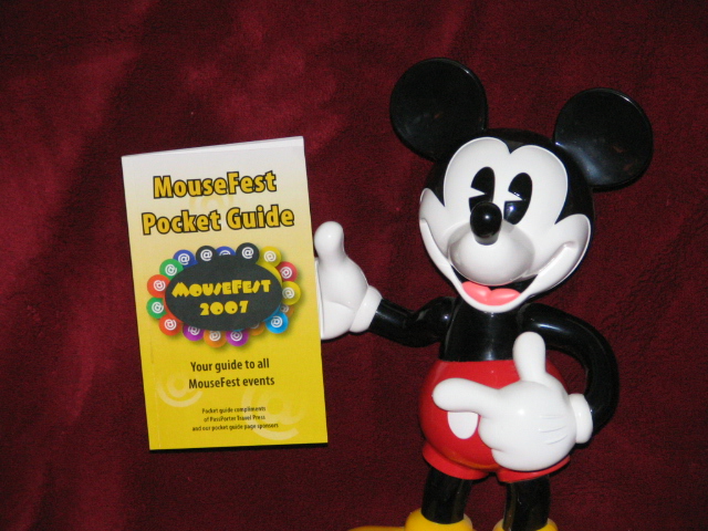 Mousefest Pocket Guide and Mickey