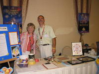 Shelia and Rick John, Central Jersey Pin Traders