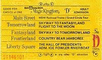 D Ticket Oct 1971