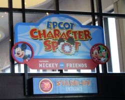 Epcot Character Spot