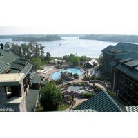 Wilderness Lodge Pool/Resort View from the Wilderness Lodge Roof